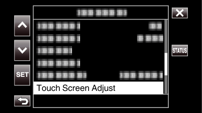 C8C System Touch Screen Adjust 1